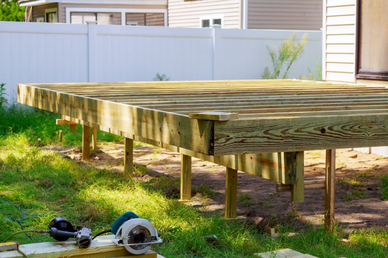 Cedar Deck Construction